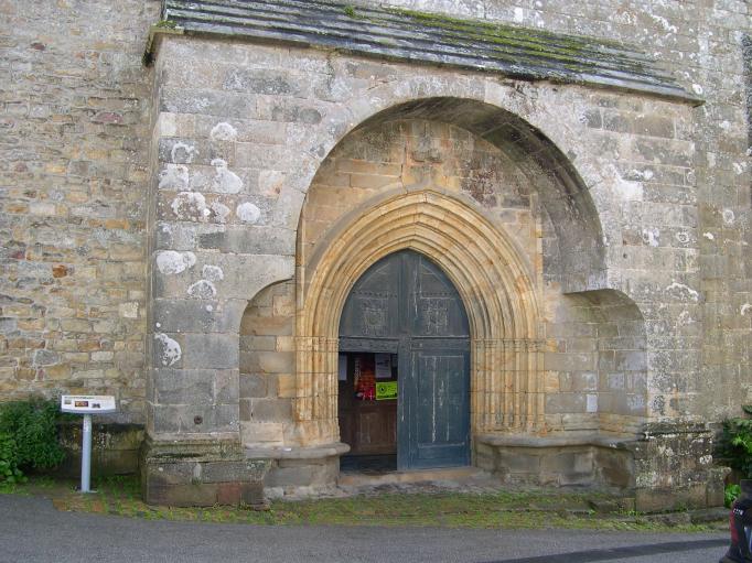  Entre de l'glise