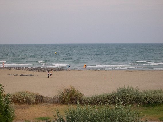  plage le soir