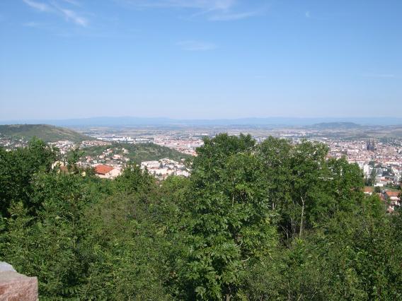  vue sur les quartiers est