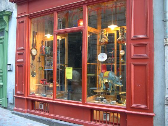  Devanture de magasin  l'ancienne
