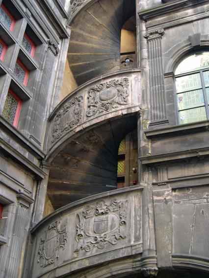  #Muse du Ranquet: dtail de l'escalier