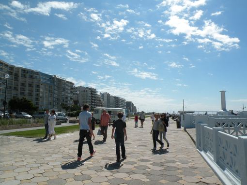  promenade le long de la plage