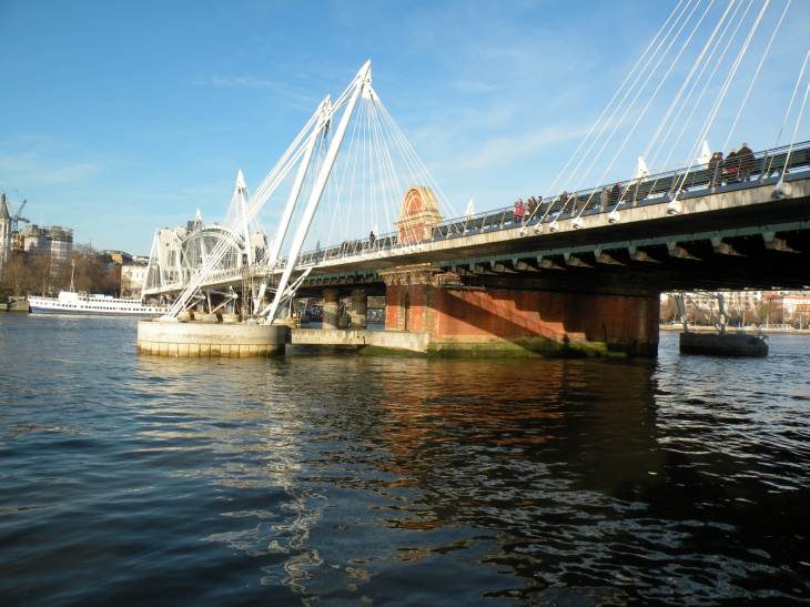  Pont sur la Tamise (ferroviaire et pitonnier)