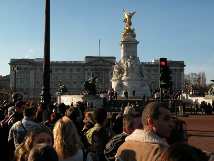  vue gnrale du Palais de Buckingham