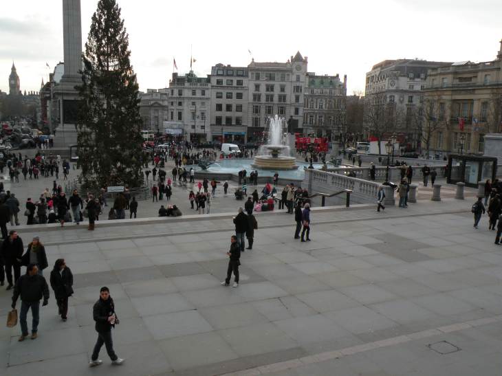  sapin de Noel sur Trafalgar Square