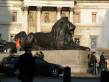  statue de Lion  Trafalgar Square