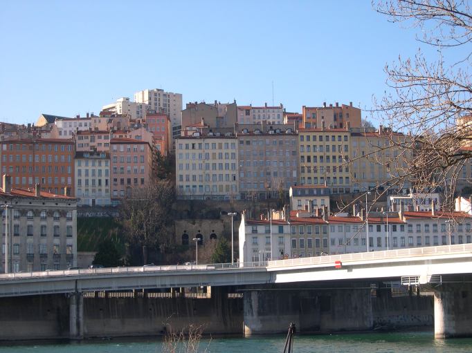  Immeubles sur la colline de la Croix Rousse