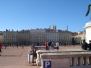  La place Bellecour, en direction de l'Ouest