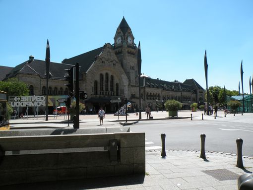 vue gnrale de la gare