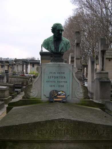 #Jean Henri Lefortier (cimetire de Montparnasse)