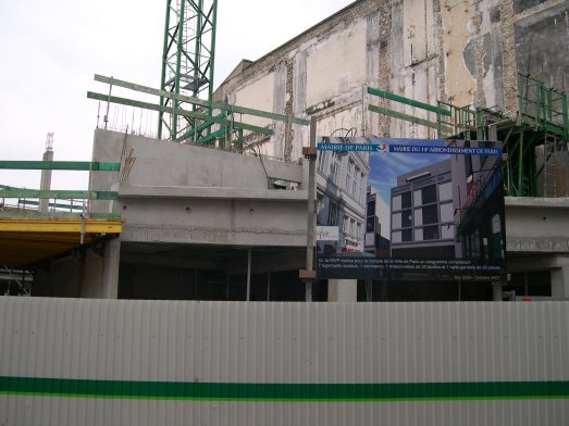  chantier rue de la Gait