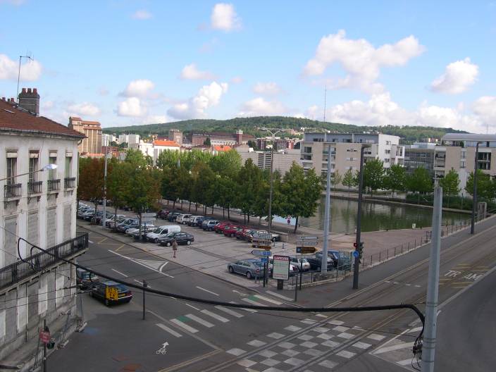  vue arienne sur le canal
