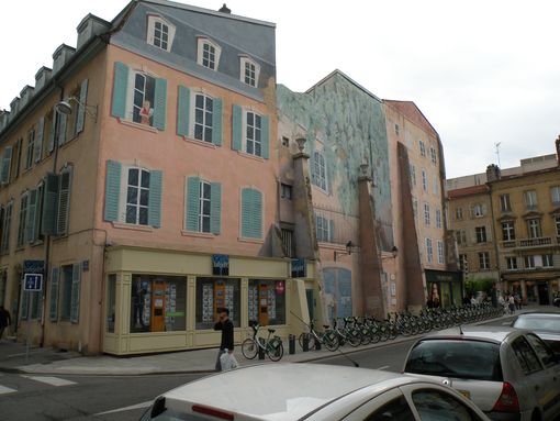  Trompe l'oeil, rue Pierre Fourier