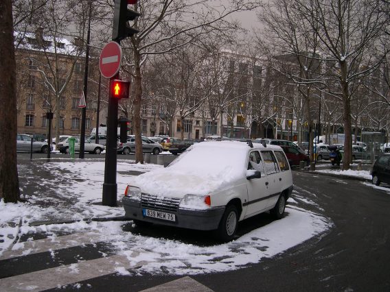  sous la neige