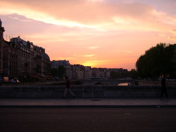  ciel rougeoyant