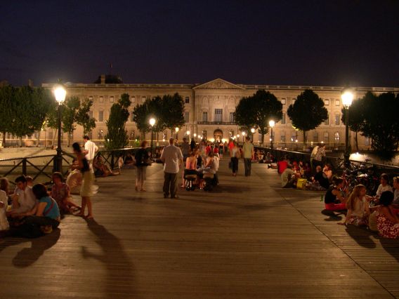  pique nique sur le pont des arts
