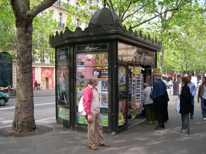  marchand de journaux, presse (5e)