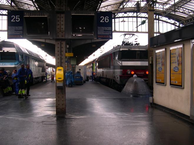  trains (gare de l'est)