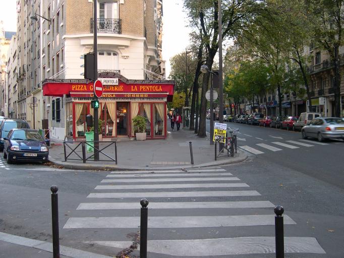  Pizzeria La Pantola, rue de Tolbiac (13e)