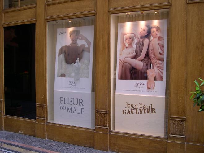  fleur du mle (Jean Paul Gaultier), galerie Vivienne.