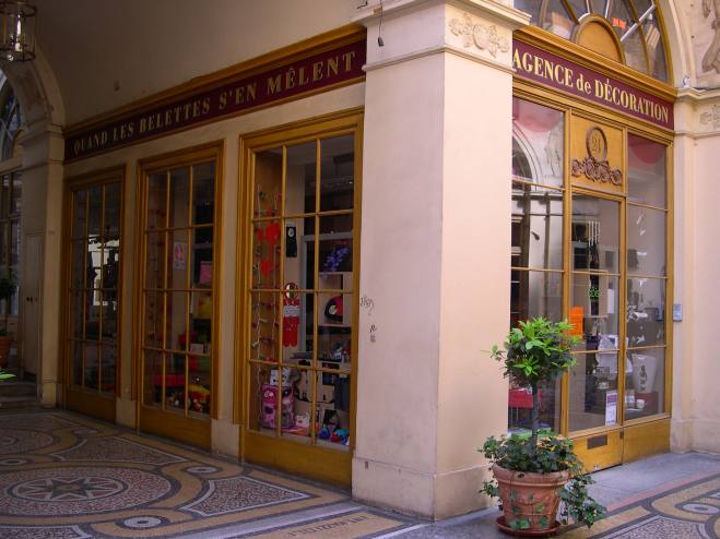  Quand les belettes s'en mlent, agence de dcoration (galerie Vivienne)