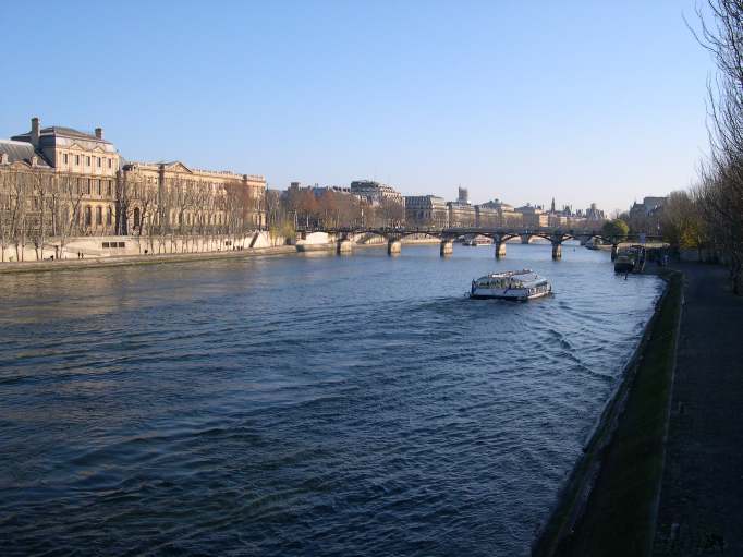  La Seine en automne