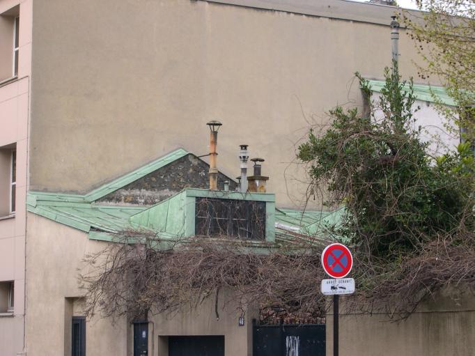  atelier de Giacometti, dtail