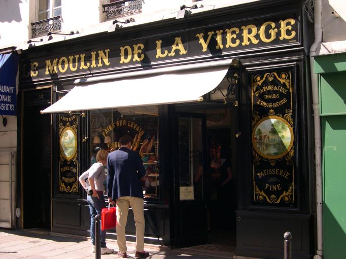  boulangerie Le Moulin de la Vierge, rue Saint-Dominique