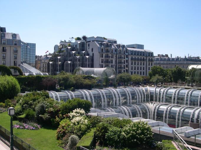  immeubles du quartier du forum des Halles