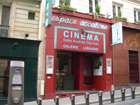  Espace Accattone, cinema Anatole Dauman, rue Cujas