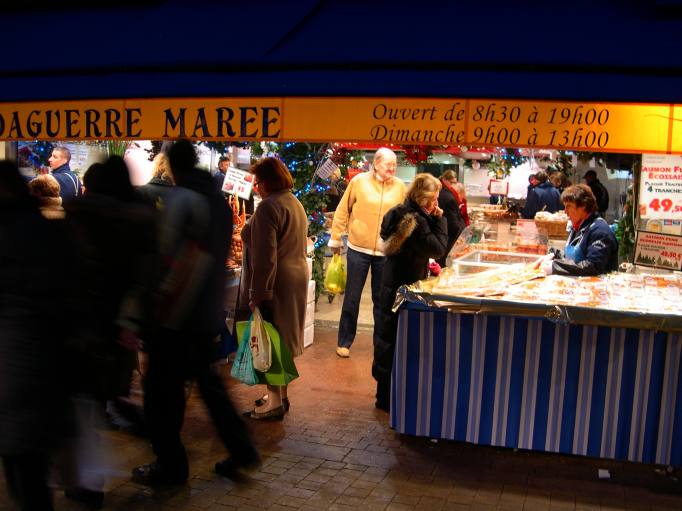  Daguerre Mare, poissonnerie, 14e