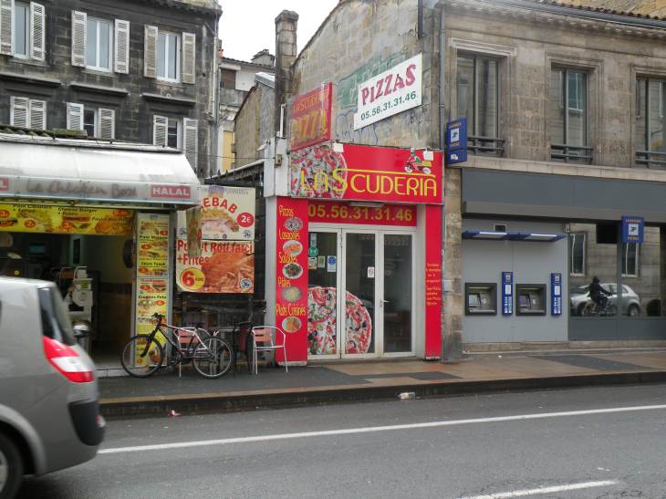  vente de pizzas, la Scuderia