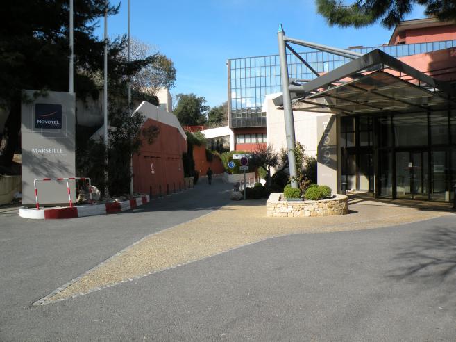  entre de l'htel Novotel