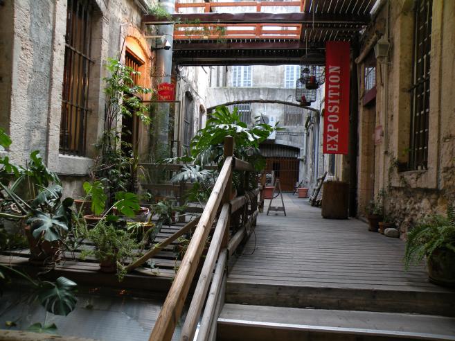 cour intrieure des Arcenaulxculture, exposition, galerie, peinture, centre culturel, vieille ville
