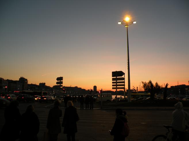  Crpuscule sur le Vieux-Port