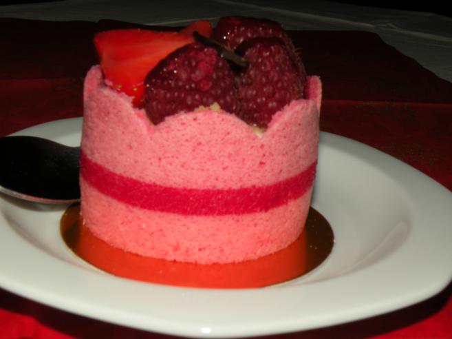  gteau aux framboises