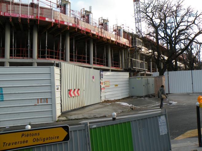  construction du ple hospitalier Port-Royal