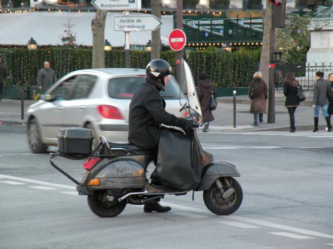  homme  scooter