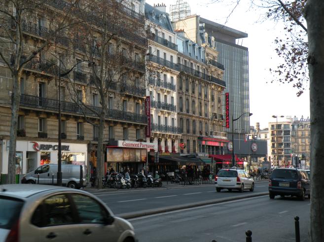  cafs, restaurants et cinmas, bd Montparnasse