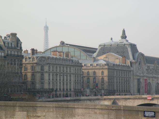  Tour Eiffel et muse d'Orsay
