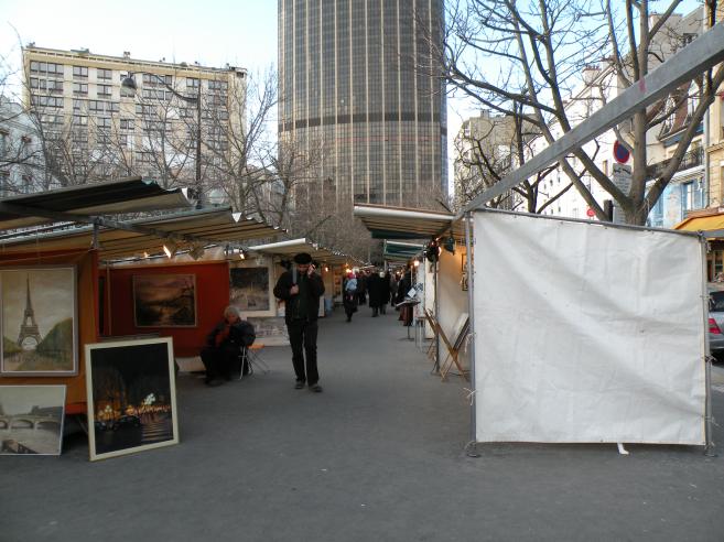  Exposition d'oeuvres d'art,, Boulevard Edgar Quinet
