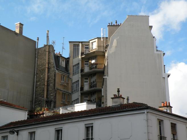  Cage d'escalier, immeuble ancien