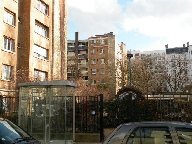  immeubles en briques, rue Blomet