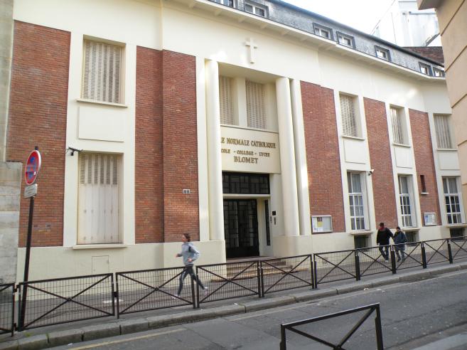  Ecole Normale Catholique, rue Blomet
