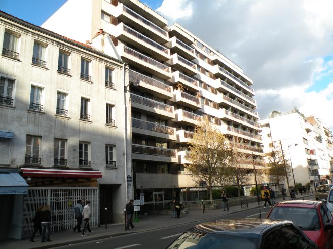  immeuble rcent, rue Lecourbe