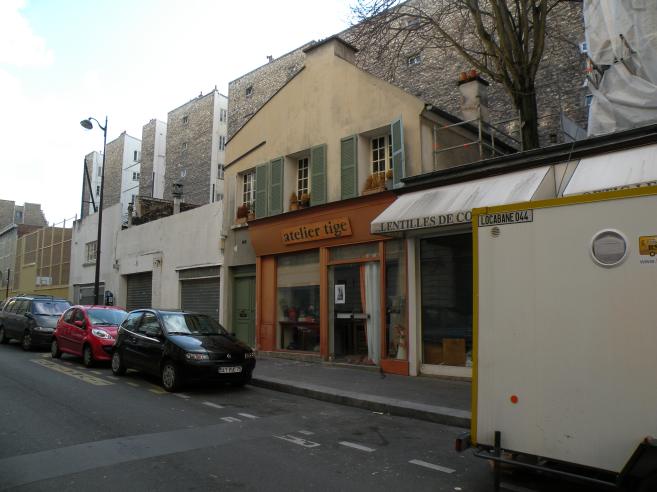  atelier Tige, rue de Stael