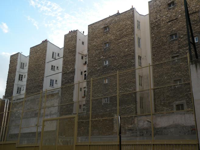  immeuble ct cour, rue de Stael