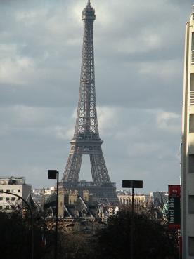   tour Eiffel, vue du 15e