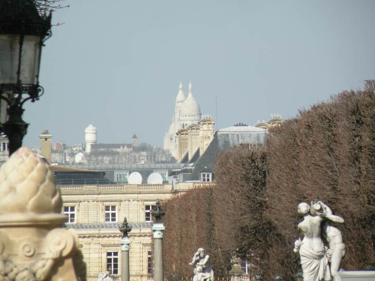  Montmartre vu depuis le jardin Marco-Polo (6e)