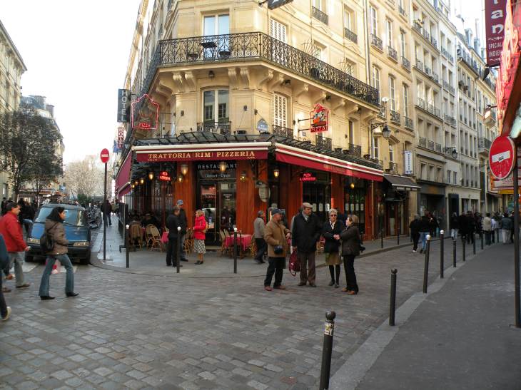  trattoria pizzeria, rue de la Harpe